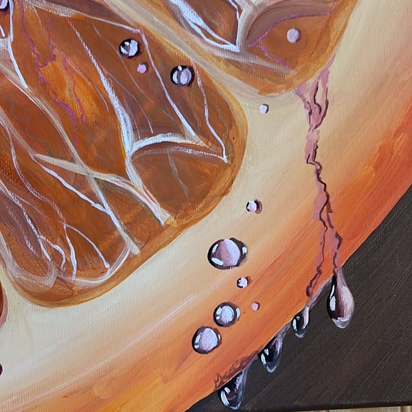 Wall art A set of 4, can be both separate and in one picture, "citrus" - Picture 2 of 13